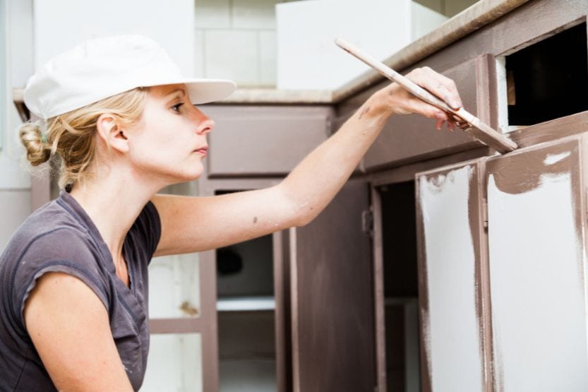 cabinet painting Barrie